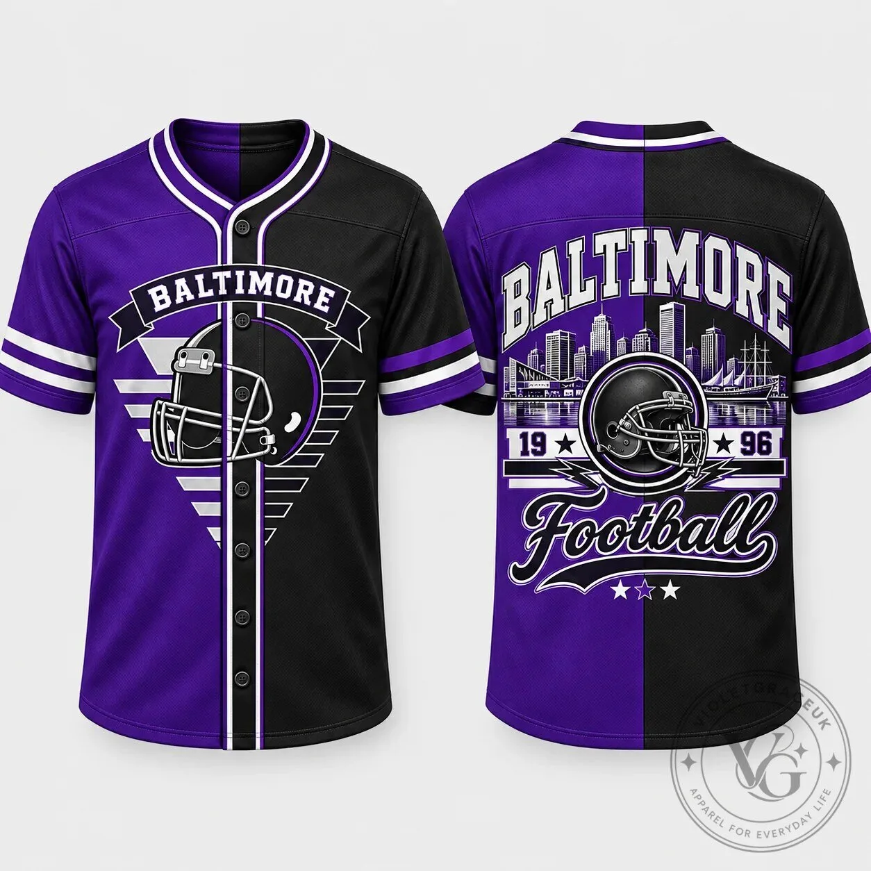 Game Day City Jerseys Football Helmet Split Color Fan Apparel 36 Game Day City Jerseys Football Helmet Split Color Fan Apparel