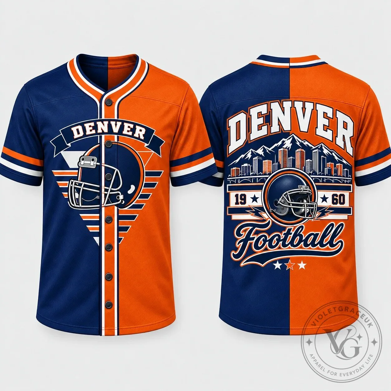 Game Day City Jerseys Football Helmet Split Color Fan Apparel 42 Game Day City Jerseys Football Helmet Split Color Fan Apparel