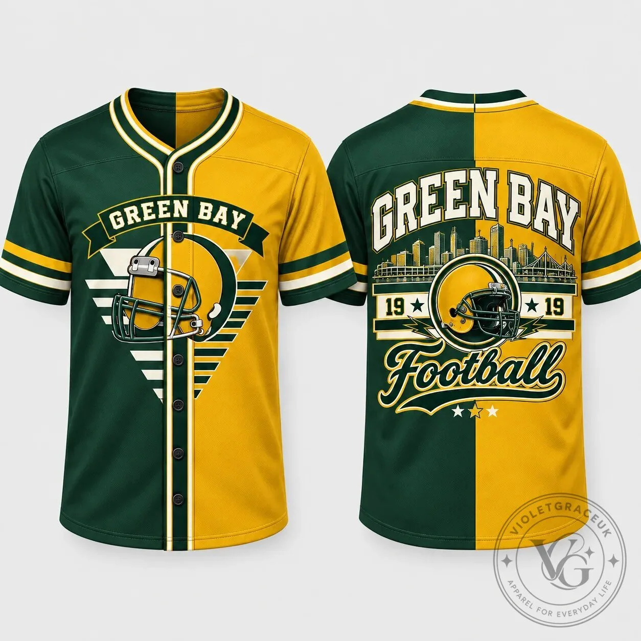 Game Day City Jerseys Football Helmet Split Color Fan Apparel 44 Game Day City Jerseys Football Helmet Split Color Fan Apparel