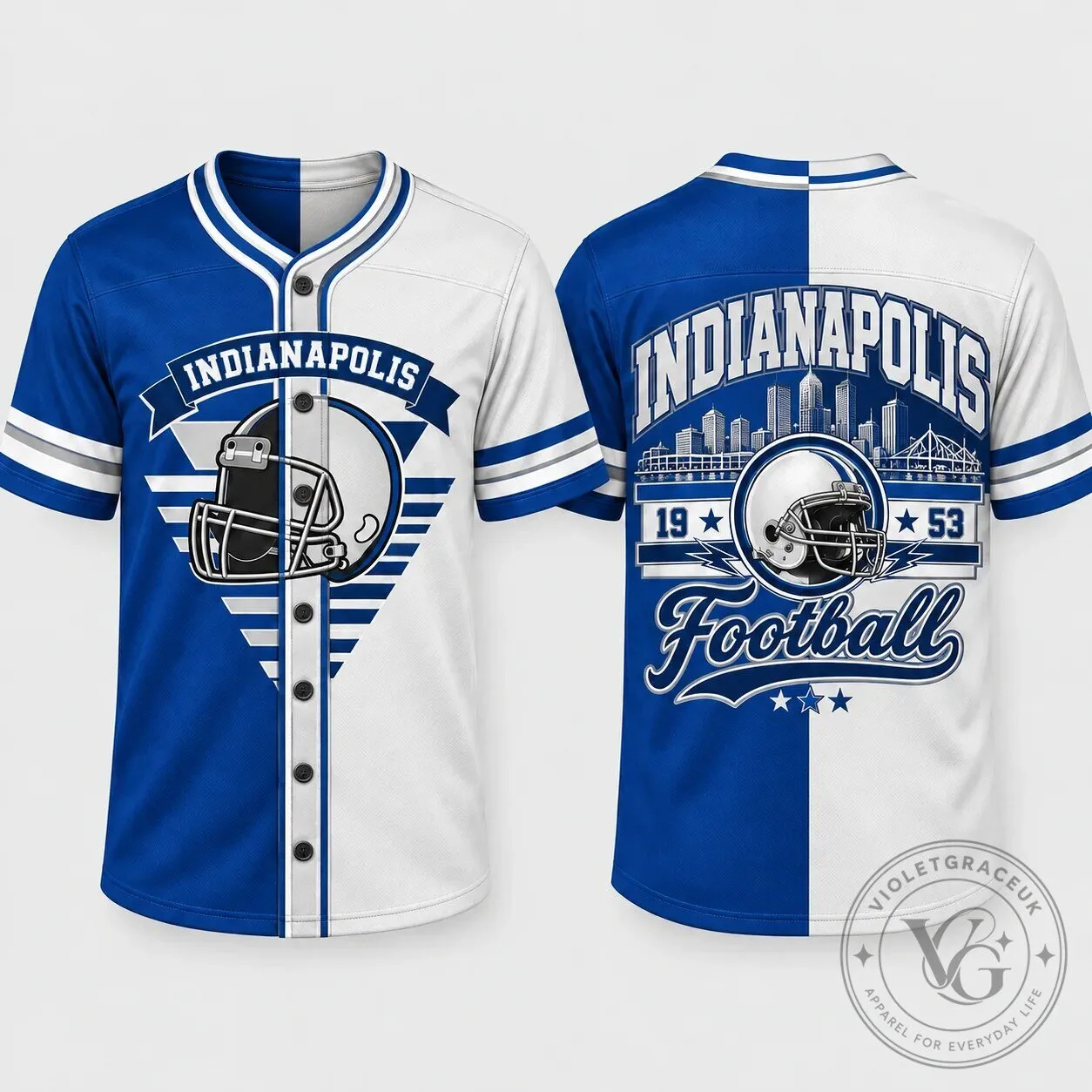 Game Day City Jerseys Football Helmet Split Color Fan Apparel 46 Game Day City Jerseys Football Helmet Split Color Fan Apparel