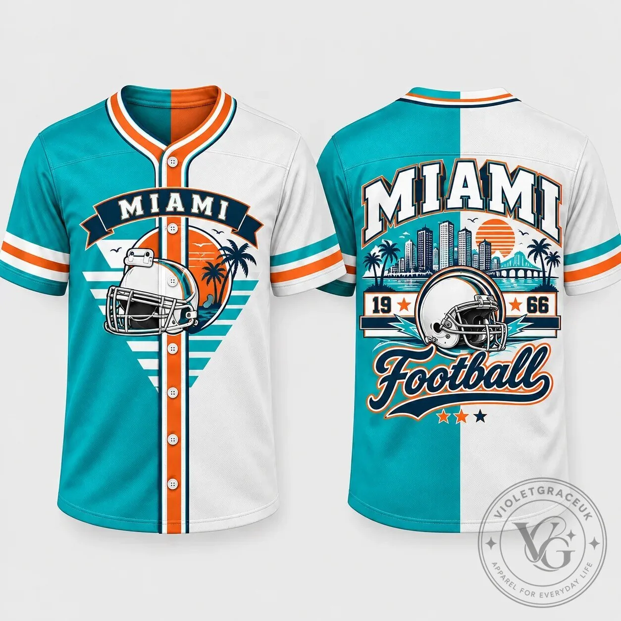 Game Day City Jerseys Football Helmet Split Color Fan Apparel 51 Game Day City Jerseys Football Helmet Split Color Fan Apparel