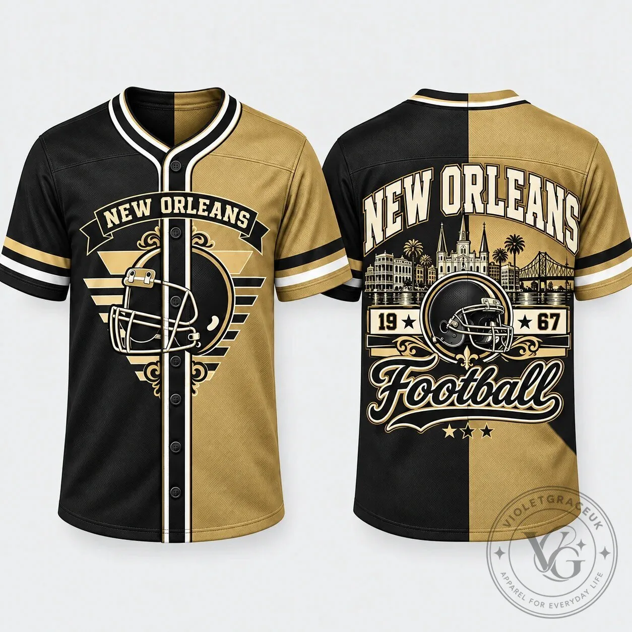Game Day City Jerseys Football Helmet Split Color Fan Apparel 54 Game Day City Jerseys Football Helmet Split Color Fan Apparel