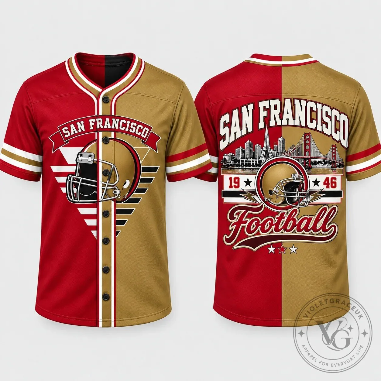 Game Day City Jerseys Football Helmet Split Color Fan Apparel 58 Game Day City Jerseys Football Helmet Split Color Fan Apparel
