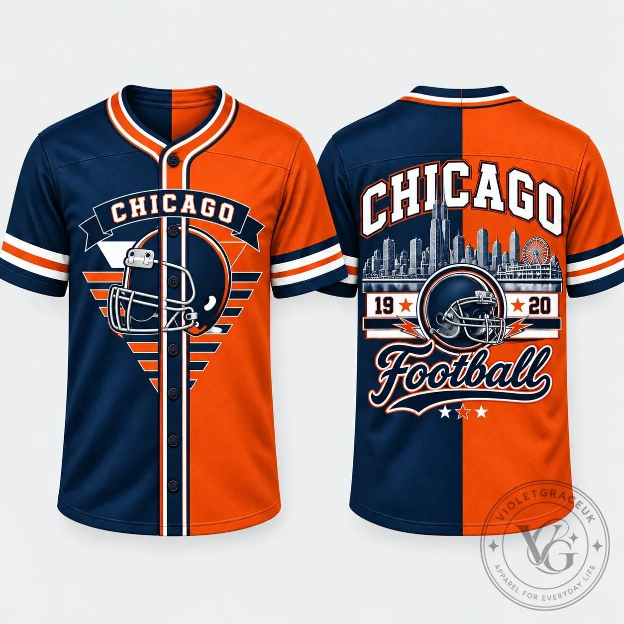 Game Day City Jerseys Football Helmet Split Color Fan Apparel 65 Game Day City Jerseys Football Helmet Split Color Fan Apparel