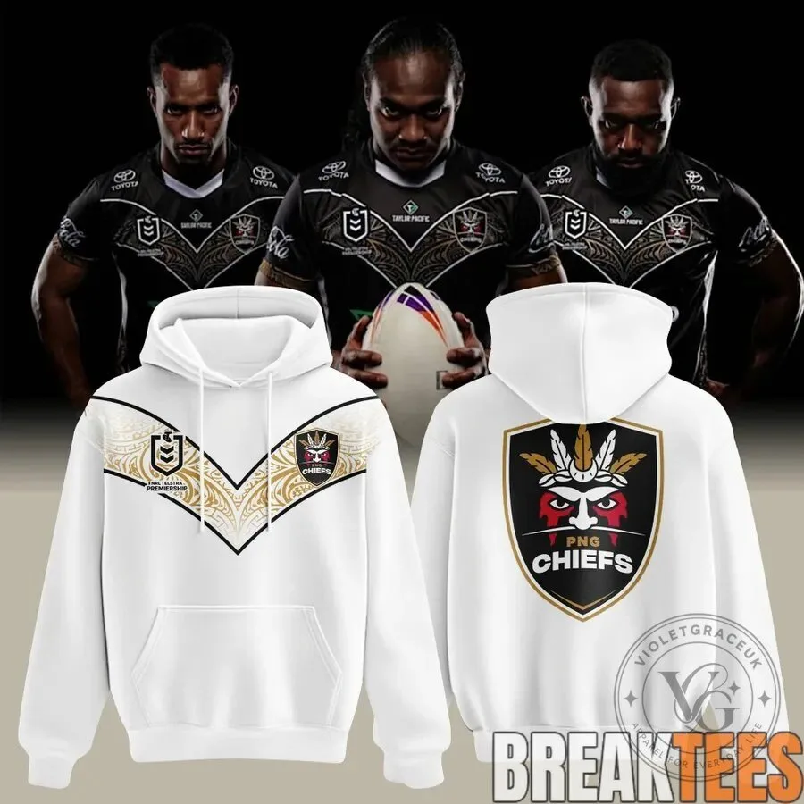 Papua New Guinea Chiefs Rugby League Telstra Premiership Hoodie 11 Papua New Guinea Chiefs Rugby League Telstra Premiership Hoodie