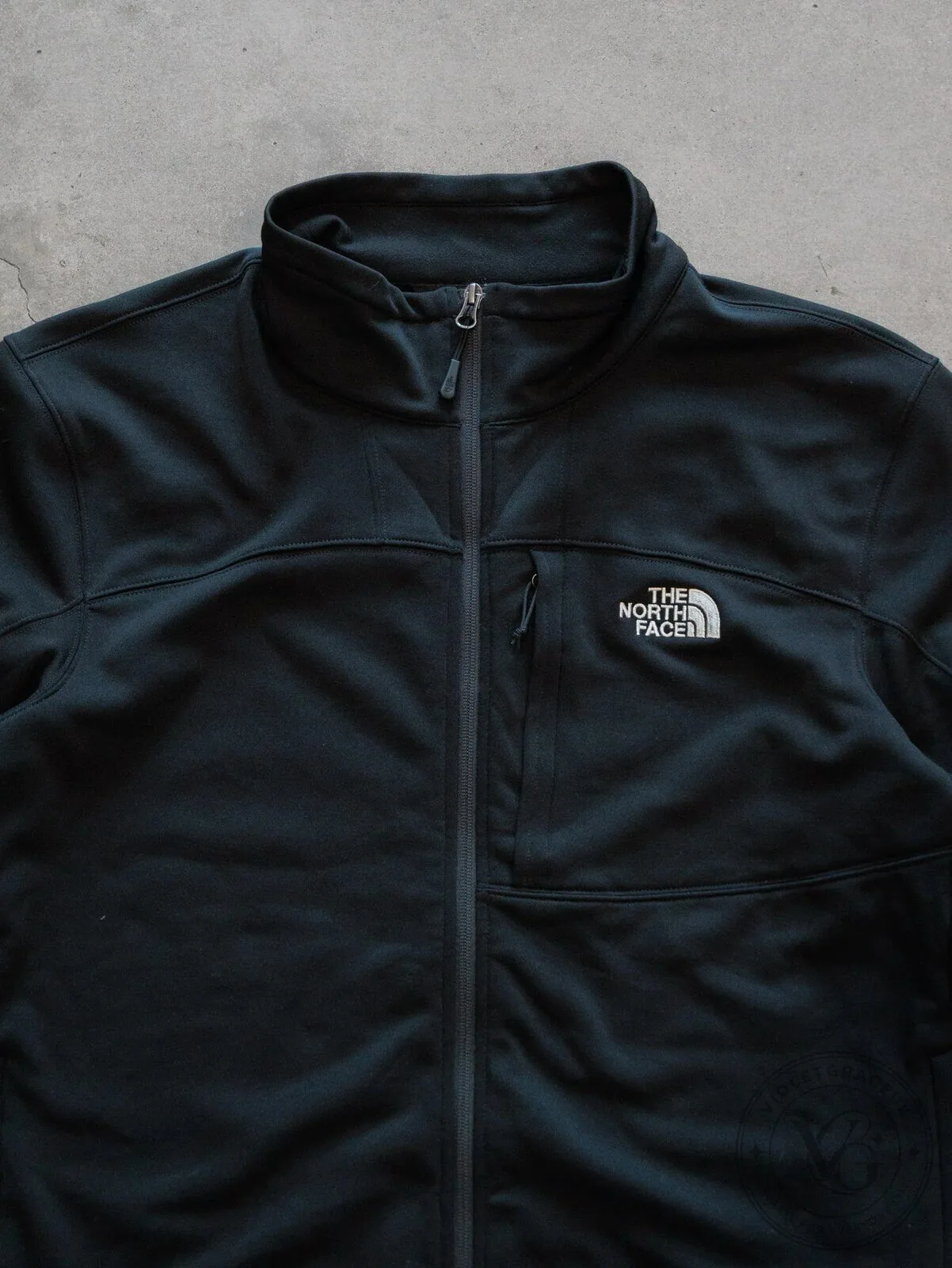 The North Face Black Full Zip Fleece Jacket 6 The North Face Black Full Zip Fleece Jacket