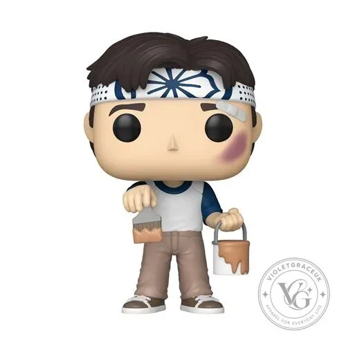 The Karate Kid Daniel LaRusso Mr Miyagi Johnny Lawrence Funko Pop Vinyl Figures 22 The Karate Kid Daniel LaRusso Mr Miyagi Johnny Lawrence Funko Pop Vinyl Figures
