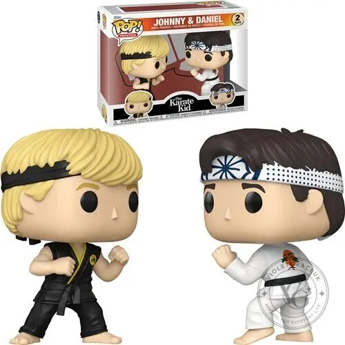 The Karate Kid Daniel LaRusso Mr Miyagi Johnny Lawrence Funko Pop Vinyl Figures 24 The Karate Kid Daniel LaRusso Mr Miyagi Johnny Lawrence Funko Pop Vinyl Figures