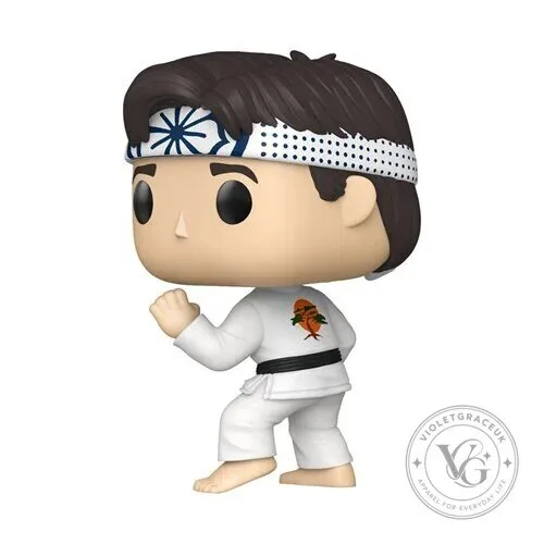 The Karate Kid Daniel LaRusso Mr Miyagi Johnny Lawrence Funko Pop Vinyl Figures 25 The Karate Kid Daniel LaRusso Mr Miyagi Johnny Lawrence Funko Pop Vinyl Figures