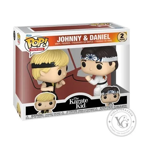 The Karate Kid Daniel LaRusso Mr Miyagi Johnny Lawrence Funko Pop Vinyl Figures 27 The Karate Kid Daniel LaRusso Mr Miyagi Johnny Lawrence Funko Pop Vinyl Figures