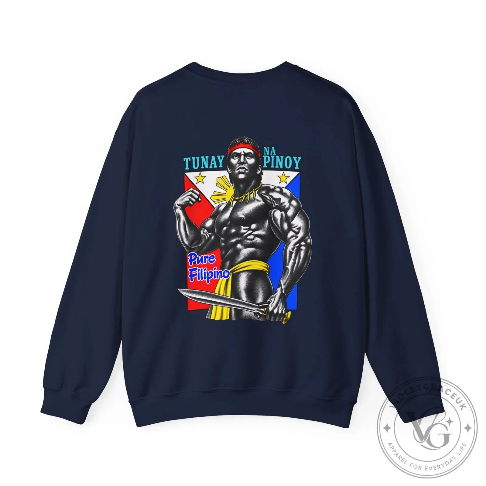 Filipino Strength Tunay Na Pinoy Pure Filipino Unisex Heavy Blend Crewneck Sweatshirt 2 Filipino Strength Tunay Na Pinoy Pure Filipino Unisex Heavy Blend Crewneck Sweatshirt