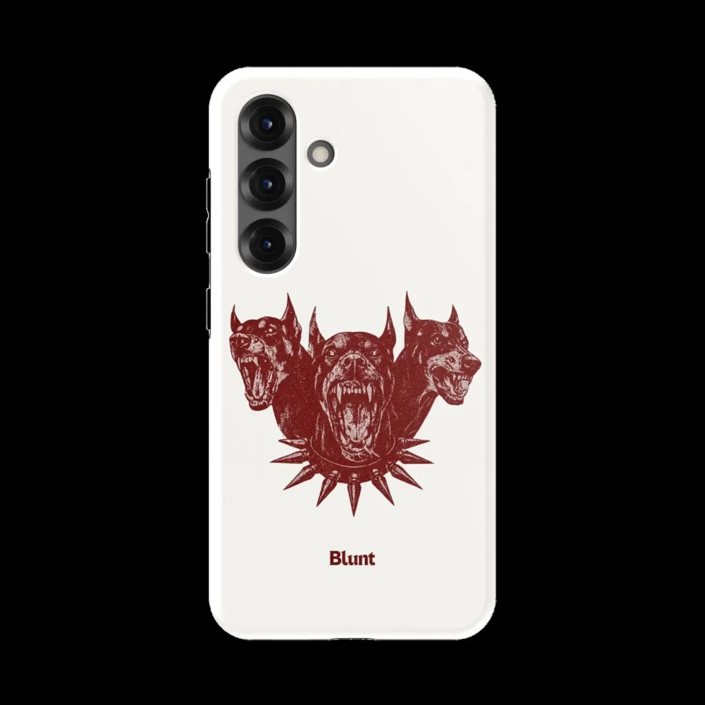 Three Headed Doberman Cerberus Dog Design Samsung Phone Case Three Headed Doberman Cerberus Dog Design Samsung Phone Case